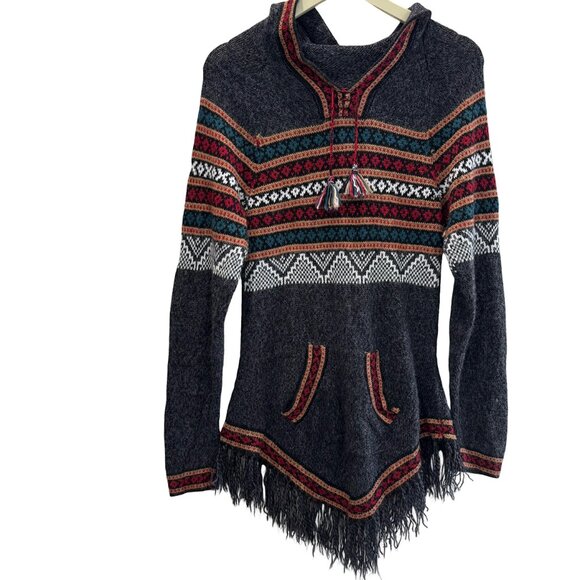 Artesania Sweaters - Artesania Edm Women’s Size M/L 100% Alpaca Wool Peruvian Hoodie Sweater Pullover